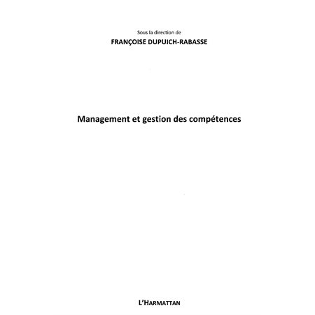 Management et gestion des compétences