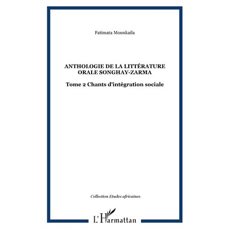 Anthologie de la littérature orale songh