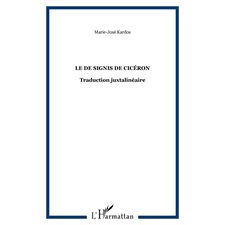 Le de signis de cicéron - traduction juxtalinéaire