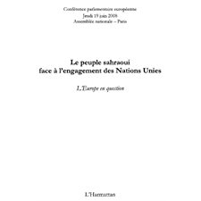 Le peuple sahraoui face À l'engagement des nations unies - l