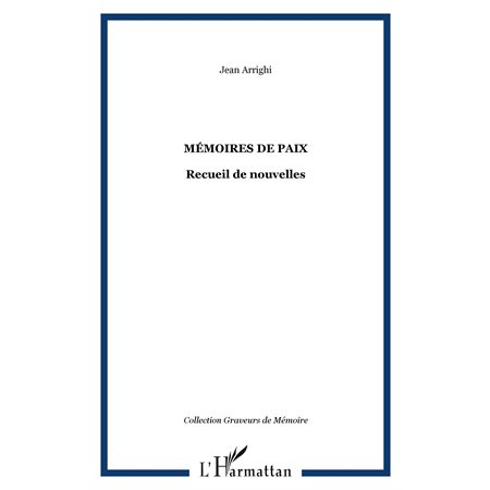 Mémoires de paix