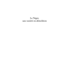 Niger, une société en démolition Le