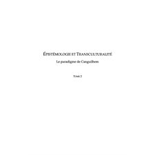 Epistémologie et transculturalité  2