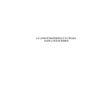 La langue maternelle À l'école dans l'océan indien - comores