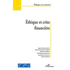 Ethique et crise financière