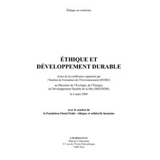 Ethique et développement durable