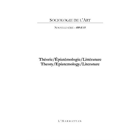 Théorie / epistémologie / littérature - theory / epistemology / lite