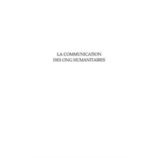 Communication des ONG humanitaires La