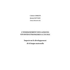 L'enseignement des langues vivantes étrangÈres À l'école - i