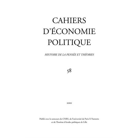 Cahiers d'économie politique