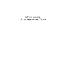 L'union africaine et le développement de l'afrique