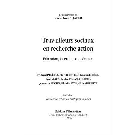 Travailleurs sociaux en recherche-action