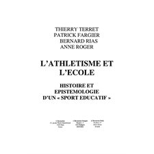 L'ATHLÉTISME ET L'ÉCOLE