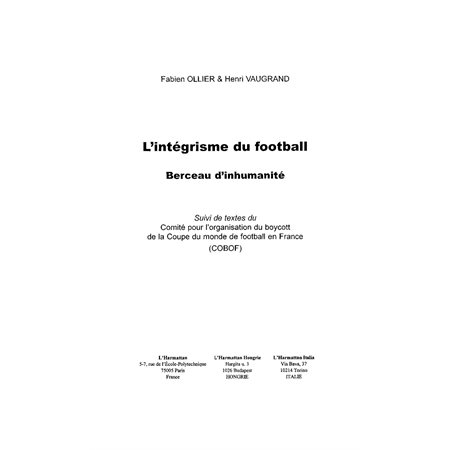 Intégrisme du football