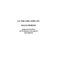 Théâtre africain francophone