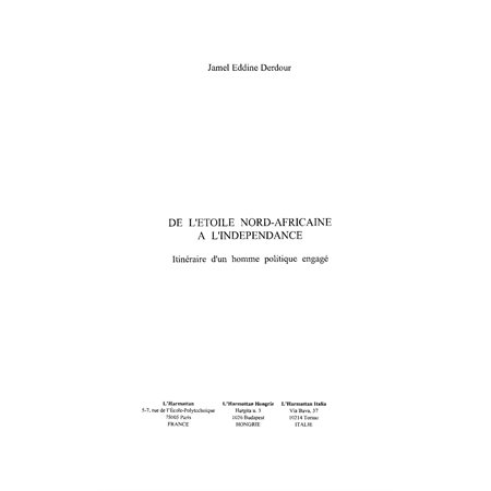 De l'étoile nord-africaine à l'indépenda