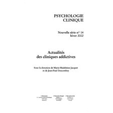 Actualités des cliniques addictives