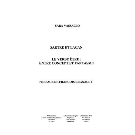 Sartre et Lacan