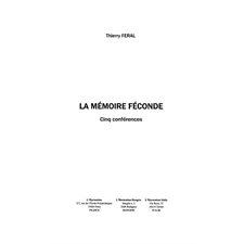 La Mémoire féconde