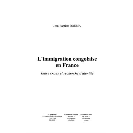 L'immigration congolaise en France