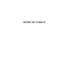 Secret de famille