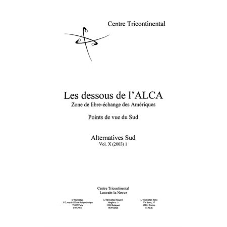 Dessous de l'alca