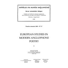 European studies in modern anglophone po