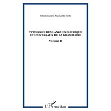 Typologie des langues d'Afrique et universaux de la grammaire