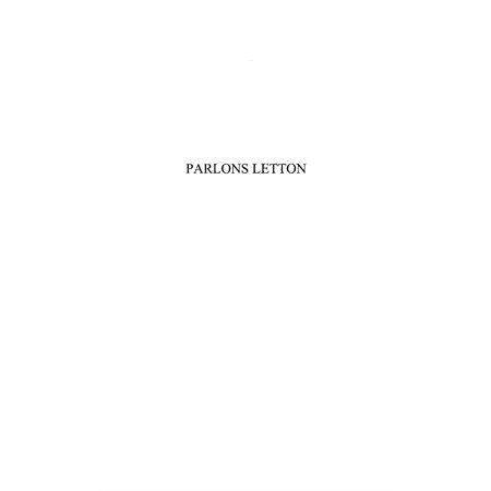 Parlons letton