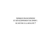 Afrique francophone et développement du