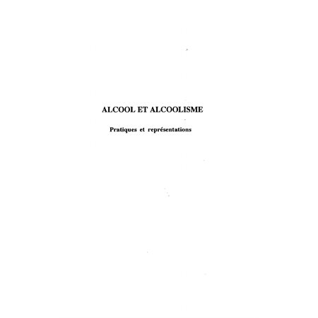 Alcool et alcoolisme