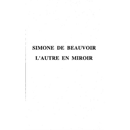 Simone de Beauvoir