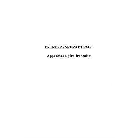 Entrepreneurs et PME