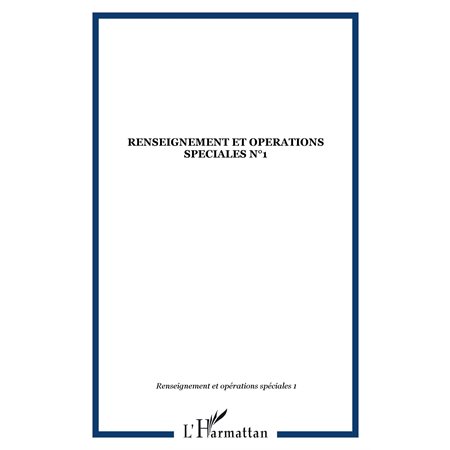 Renseignement et opérations spéciales no. 1