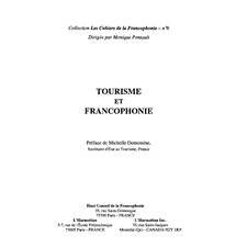 TOURISME ET FRANCOPHONIE