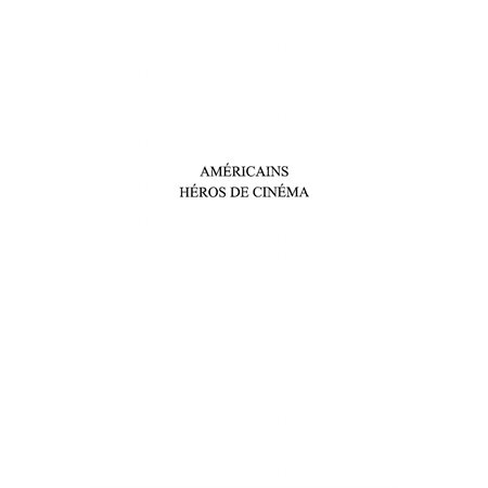 Américains héros de cinéma