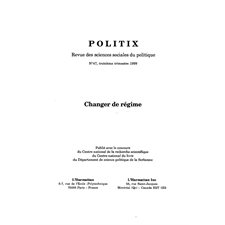 Changer de régime