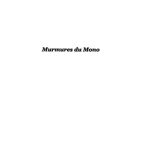 Murmures du mono