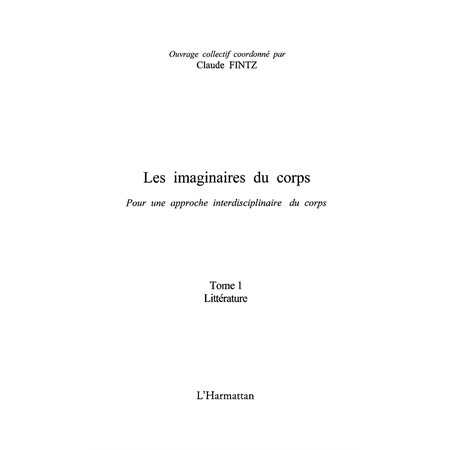 Imaginaires du corps t.1