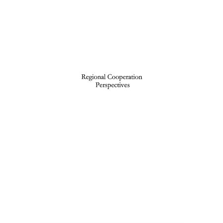 Regional Cooperation Perspectives
