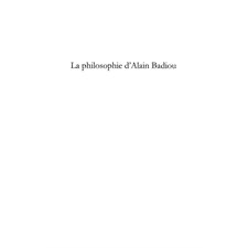 La philosophie d'Alain Badiou