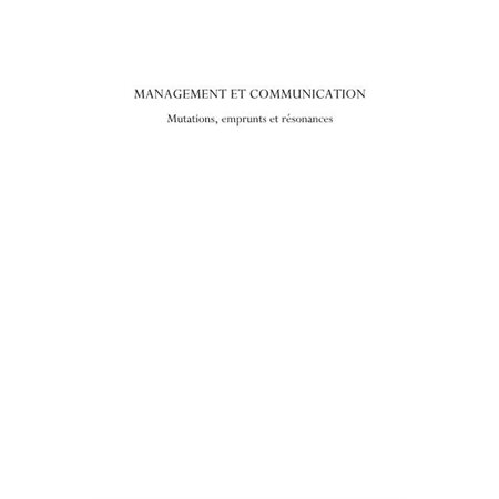 Management et communication