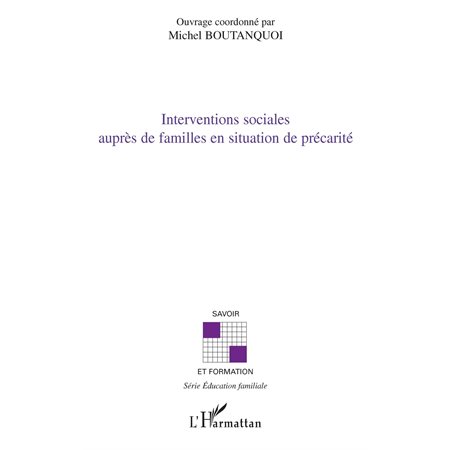 Interventions sociales auprès de familles en situation de pr