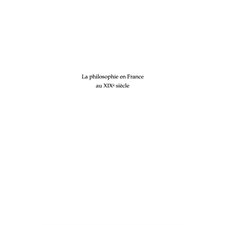 La philosophie en France au XIXème siècle