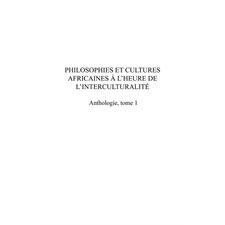 Philosophies et cultures africaines.. 1