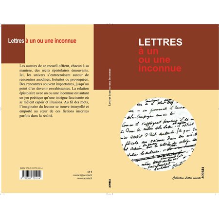 Lettre à un ou une inconnue