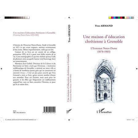 UNE MAISON D'ÉDUCATION CHRÉTIENE À GRENOBLE - L'externat Not