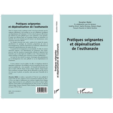 Pratiques soignantes et dépénalisation de l'euthanasie