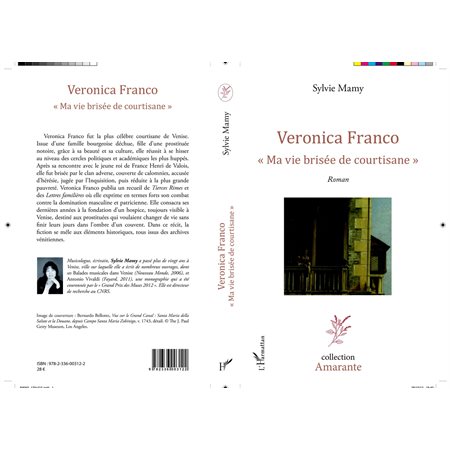 Veronica Franco Ma vie brisée de courtisane