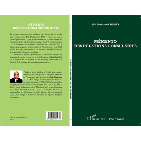 MÉMENTO DES RELATIONS CONSULAIES